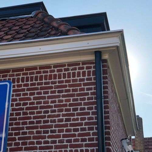 Foto van dakgoot in Oirschot Foto van dakgoot in Oirschot