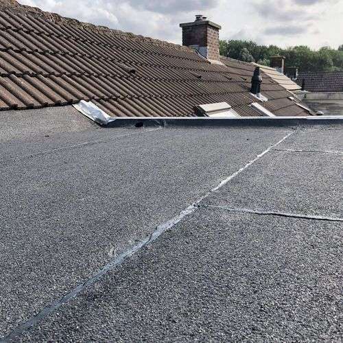 Nieuw plat dak gelegd in Oirschot Nieuw plat dak gelegd in Oirschot